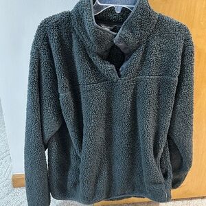 Eddie Bauer Black Sherpa Jacket